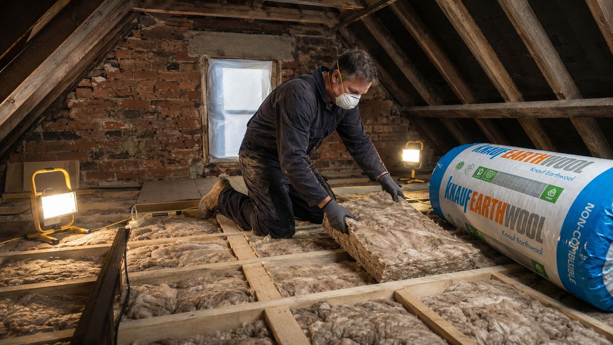 Knauf Wool Insulation in Stoke-on-Trent